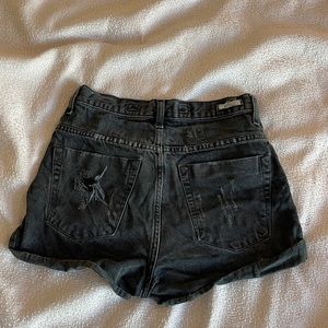 Brandy Melville Black Jean Shorts
